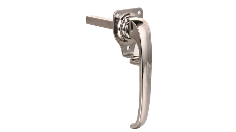 Polishing Stainless Steel Padlockable Handle 19401