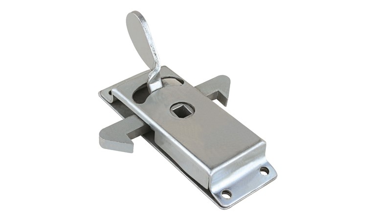 High Quality Steel Zinc Plating Sliding Door Latch with Handle Pull Latch Locks 19329