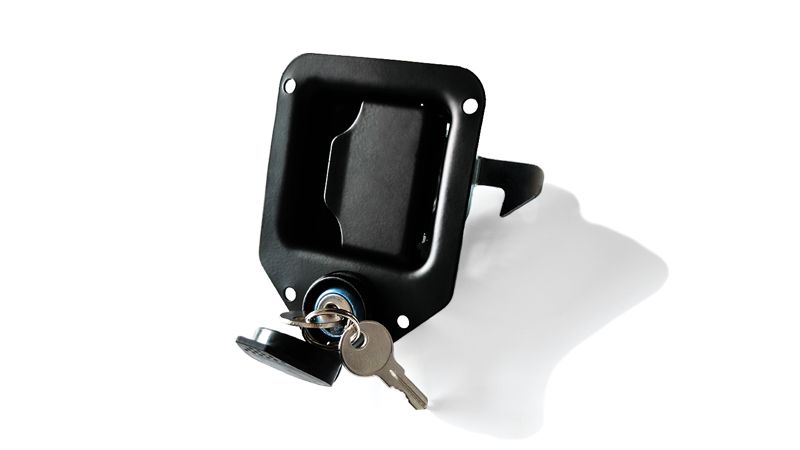 Pull-open panel lock-19848
