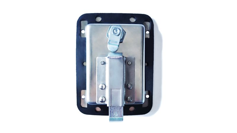 Pull-open panel lock-19858B