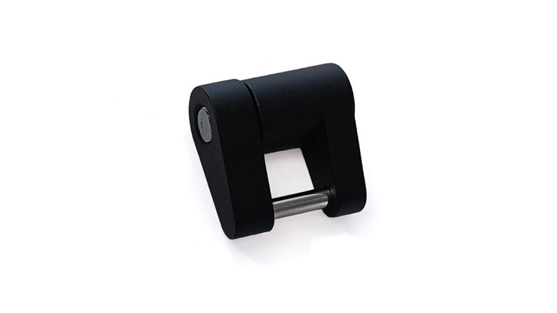 Black small latch lock-37201-B
