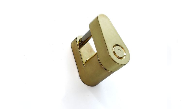 Gold small latch Lock-37201-G