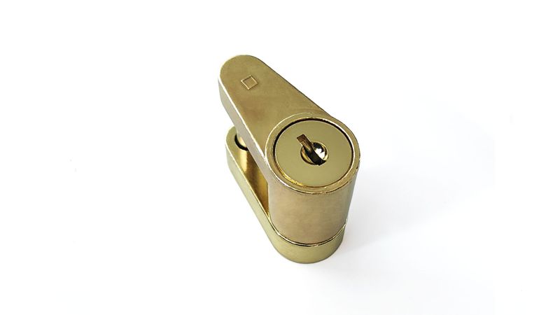 Gold small latch Lock-37201-G