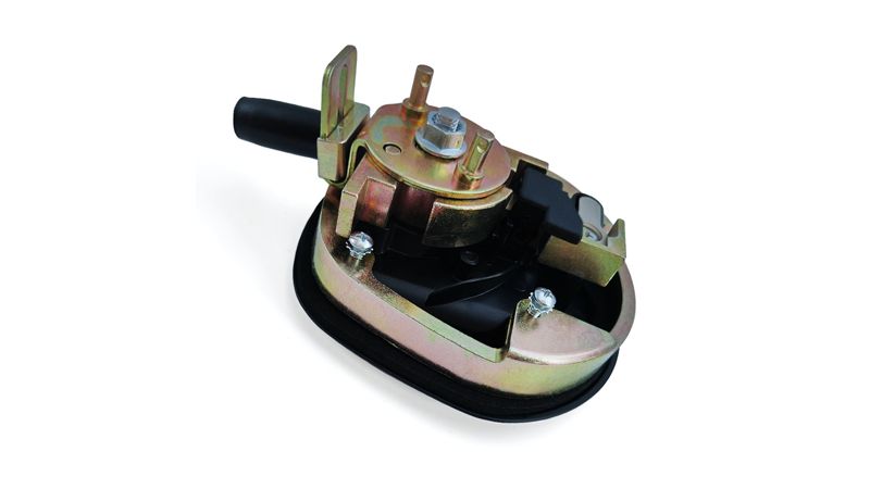 Mechanical whale tail handle lock-69102