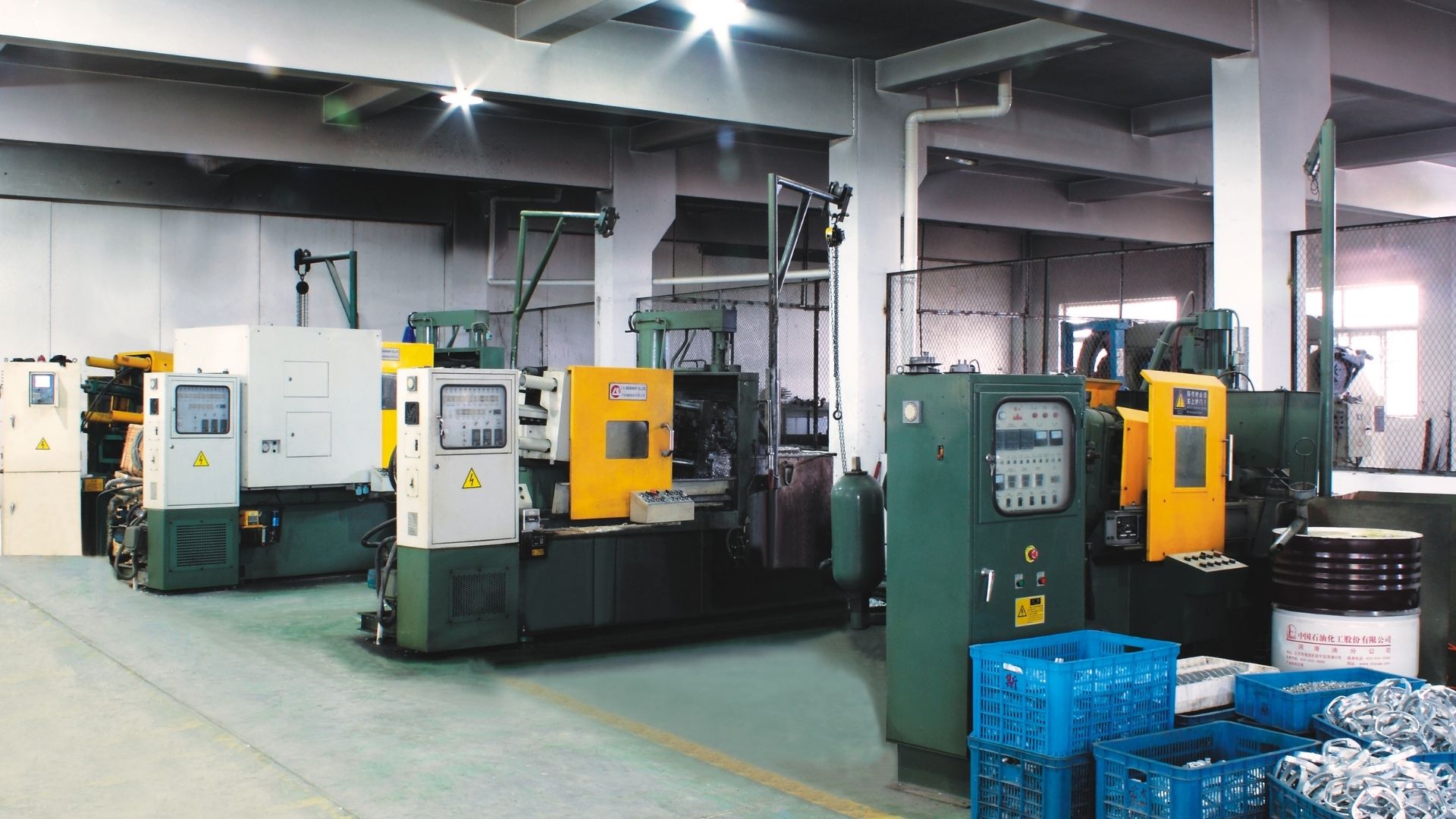 Assembly Process - Skilled workers assembling products on modern production line