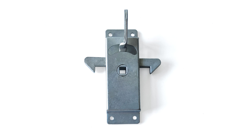 High Quality Steel Zinc Plating Sliding Door Latch with Handle Pull Latch Locks 19329