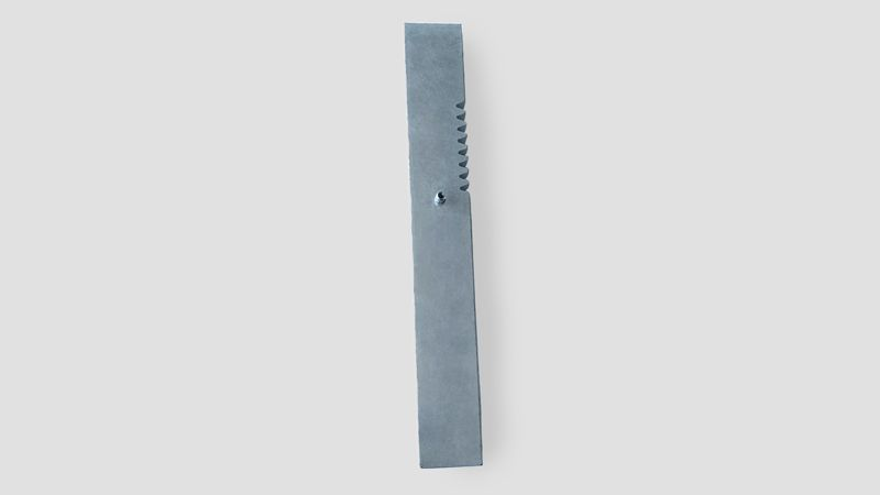 Carbon Steel Galvanized Long Gear Rack Gate Lock Right Sliding Bolt Rack 19511-F