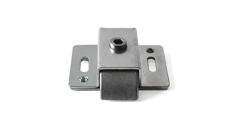 Steel Zinc Plating Cabinet Door Hardware Spring Latch Slide Bolt Lock Cylinders 19503