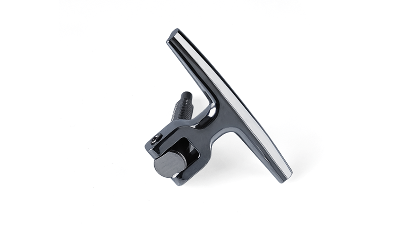 Polished Zinc Alloy Folding T-Handle | Industrial & Vehicle Applications | Model 19407