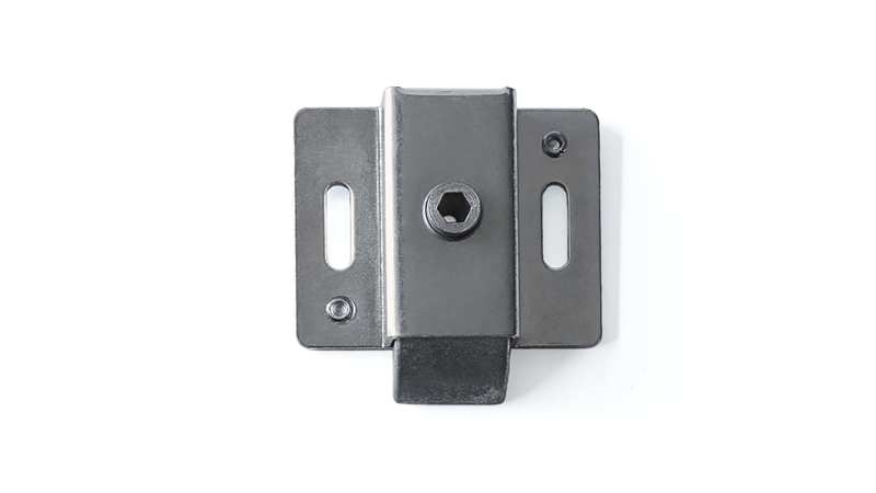 Steel Zinc Plating Cabinet Door Hardware Spring Latch Slide Bolt Lock Cylinders 19503