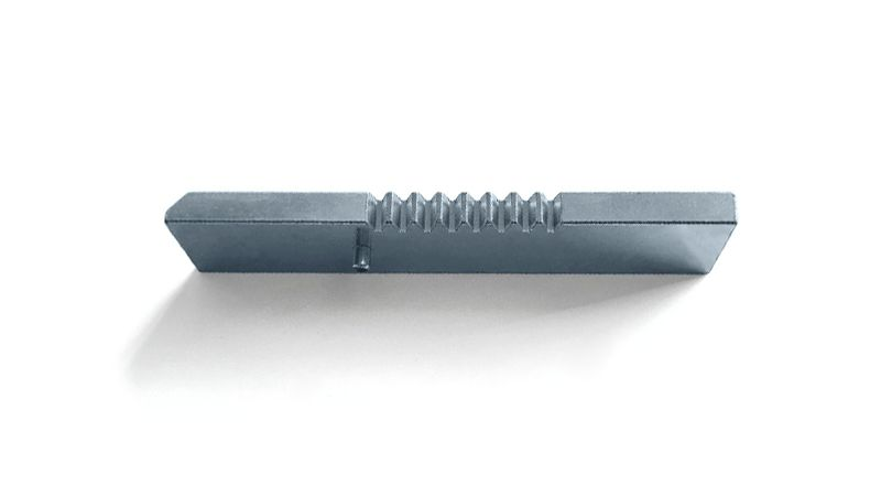 Left Gate Lock Sliding Bolt Rack Galvanized Iron Lock Gear Racks for Automotive Industry Hardware 19511-G