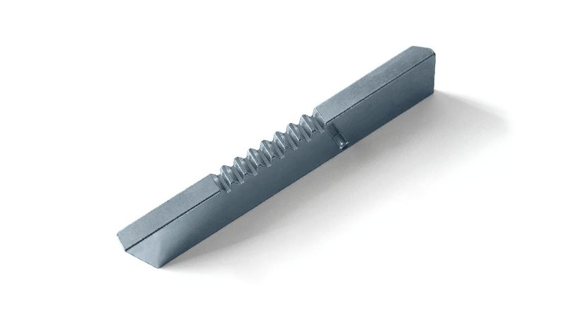 Right Galvanized Carbon Steel Latch Slide Bolt Rack 19511-H
