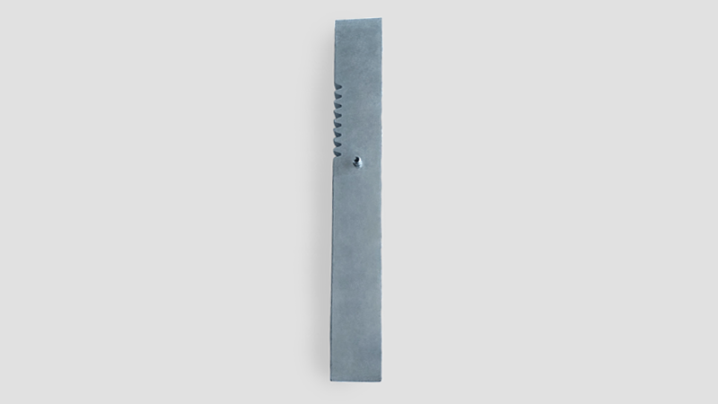 Galvanized Iron Long Gear Rack Left Sliding Bolt Racks - 19511-E