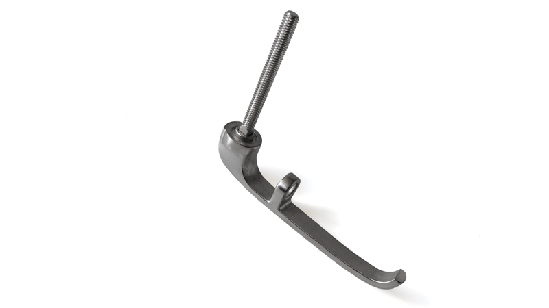 Auto Industry Stainless Steel Door Handle with Bright Polishing Lockable Grip Handle 19402-A
