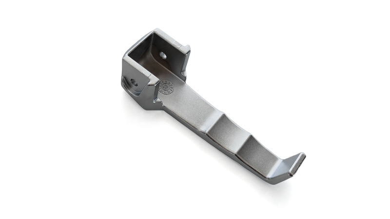 Industrial Oven Testbox & Freezer Latch Pull Handle Zinc Alloy Grip Chromed Hardware 19406