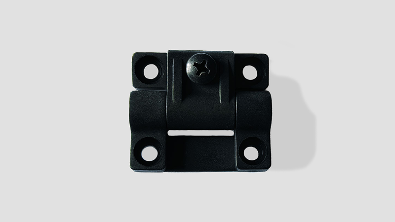 Black Plastic Positioning Machine Hinge Adjustable Folding Pivot Butt Door Hinges 19455A