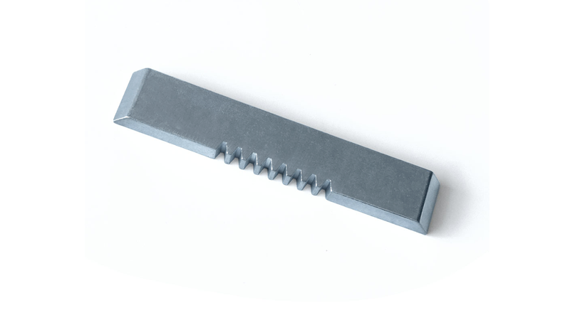 Carbon Steel Galvanized Gear Rack Industrial Equipment Lock Accessories Sliding Bolt Racks 19512-A