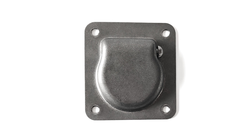 Truck Anchor Floor Recessed Stainless Steel Lashing Ring Container Trailer D Handle Pull Ring Slam Latch Locks 19211