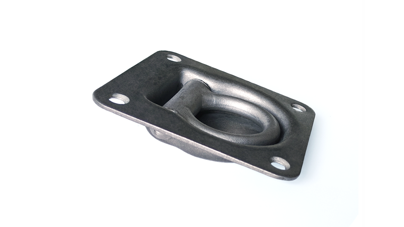 Truck Anchor Floor Recessed Stainless Steel Lashing Ring Container Trailer D Handle Pull Ring Slam Latch Locks 19211