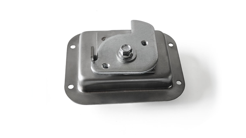 Industrial Cabinet Toolbox Paddle Latch Polishing Stainless Steel T-Handle Pull Open Panel Locks 19205
