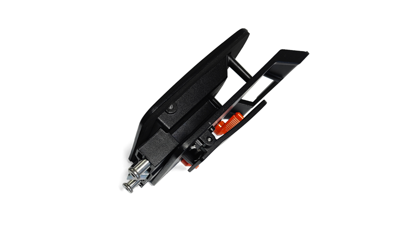 RV Travel Entry Door Lock Class C Double Lock Core Inner Outer Doors Modified Vehicle Zinc Alloy Durable Key Handle Panel Lock-29903