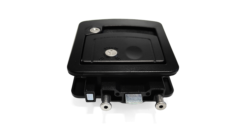 RV Travel Entry Door Lock Class C Double Lock Core Inner Outer Doors Modified Vehicle Zinc Alloy Durable Key Handle Panel Lock-29903