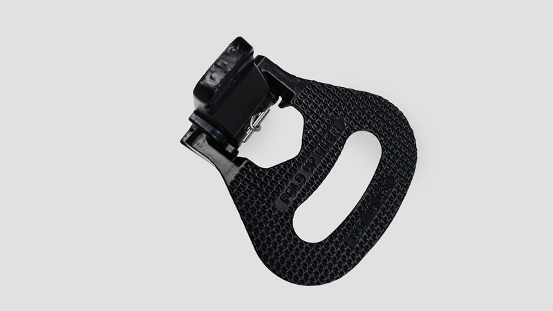 Black Powder Coating  Steel Folding Foot Step Pedal for Special Vehicle Truck 19422-B