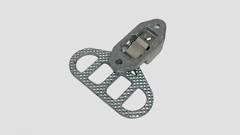 Heavy Duty Galvanized Steel Non-slip Folding Pedal Container Foot Step 19424