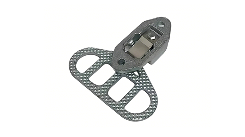 Heavy Duty Galvanized Steel Non-slip Folding Pedal Container Foot Step 19424