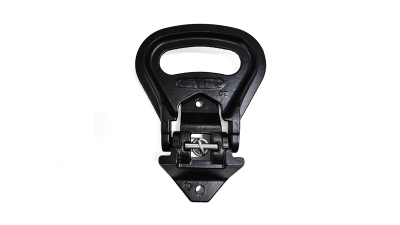 Black Powder Coating  Steel Folding Foot Step Pedal for Special Vehicle Truck 19422-B