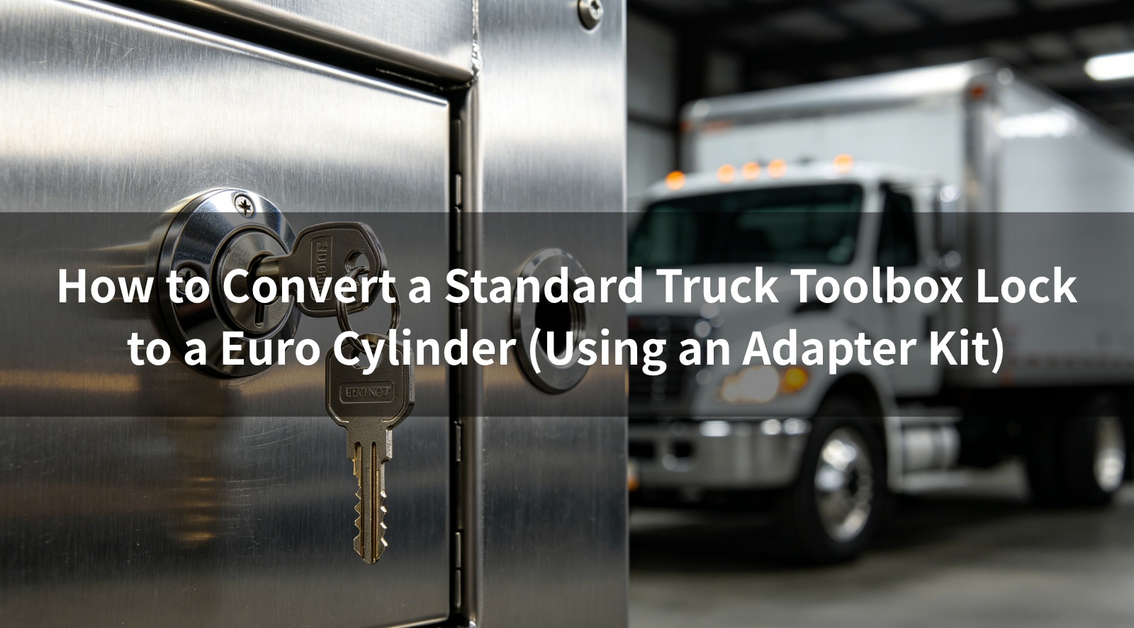 How to Convert a Standard Truck Toolbox Lock to a Euro Cylinder (Using an Adapter Kit)