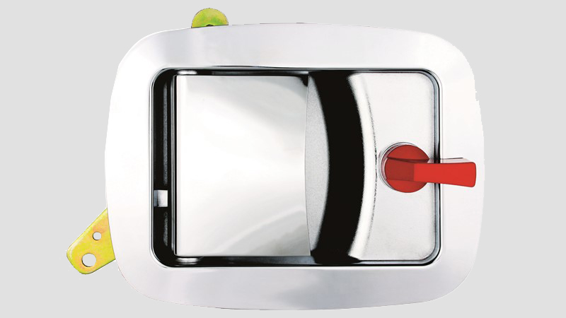 Pull-open panel lock-19302A