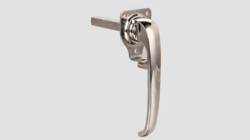 Polishing Stainless Steel Padlockable Handle 19401